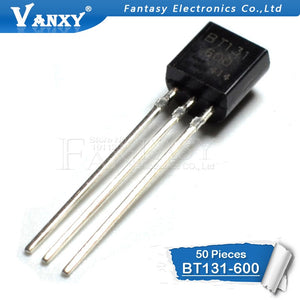 50PCS BT131-600 TO-92 BT131 TO92 161-600 new  voltage regulator IC