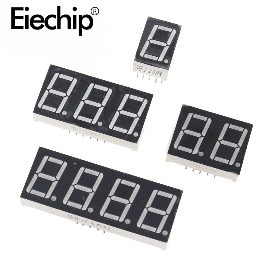 10pcs 0.28 Inch Digital Tube LED Display 1Bit 2Bit 3Bit 4Bit Display Common Anode / Cathode 0.28" 7 Segment Led Display Board