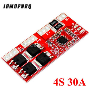 1S 2S 3S 4S 3A 20A 30A Li-ion Lithium Battery 18650 Charger PCB BMS Protection Board For Drill Motor Lipo Cell Module