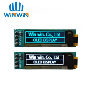 1pcs 0.91 inch OLED module  0.91" white/blue OLED 128X32 OLED LCD LED Display Module 0.91" IIC Communicate