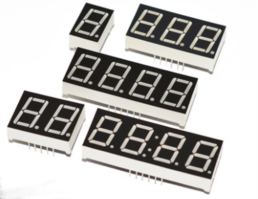 0.56inch LED display 7 Segment 1 Bit/2 Bit/3 Bit/4 Bit Digit Tube Red Common Cathode / Anode Digital 0.56 inch led 7segment