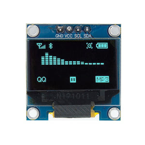 Original 0.96" OLED SPI/IIC I2C  white/blue/yellow blue 0.96 inch OLED module 128X64 OLED LCD LED Display Module For ARDUINO