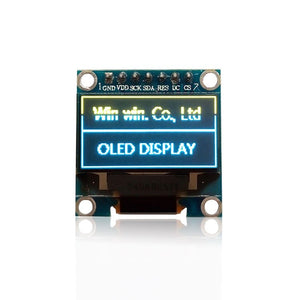 Original 0.96" OLED SPI/IIC I2C  white/blue/yellow blue 0.96 inch OLED module 128X64 OLED LCD LED Display Module For ARDUINO