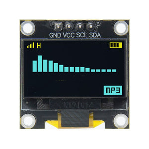 Original 0.96" OLED SPI/IIC I2C  white/blue/yellow blue 0.96 inch OLED module 128X64 OLED LCD LED Display Module For ARDUINO