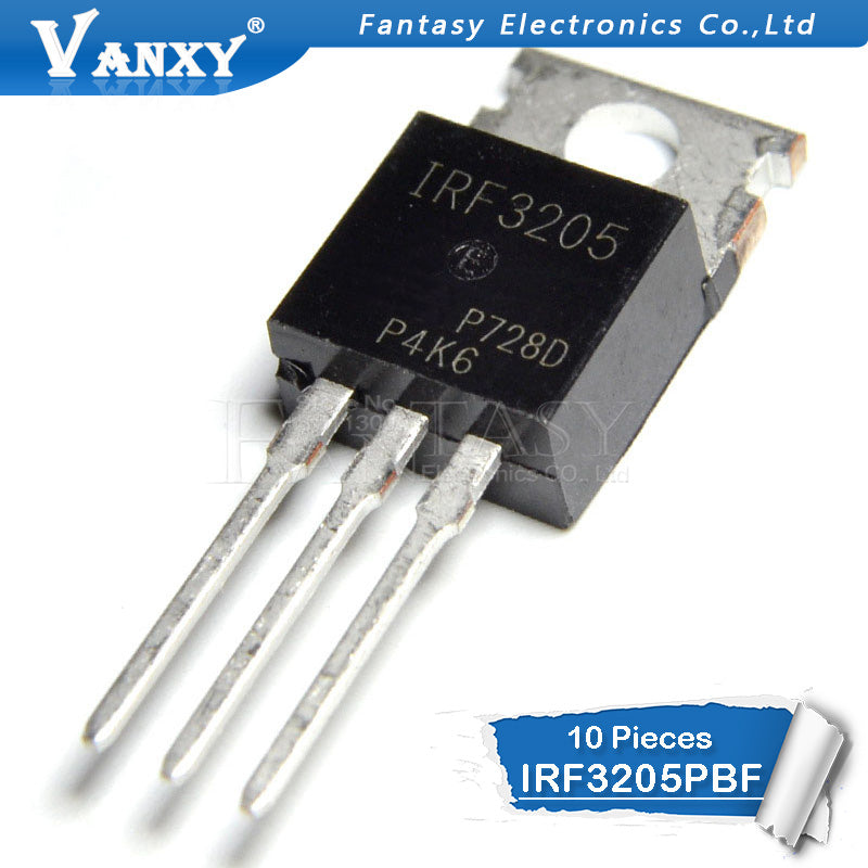 10PCS IRF3205PBF TO220 IRF3205 TO-220 HEXFET Power MOSFET new and original IC free shippin