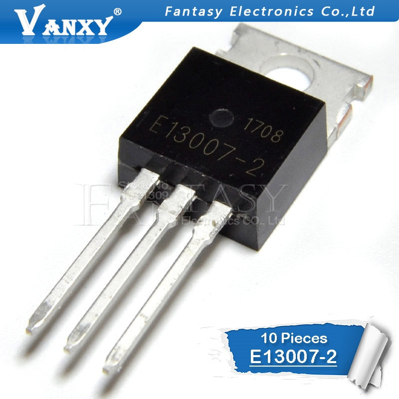 10PCS MJE13007 TO220 E13007 E13007-2 TO-220 MJE13007-2