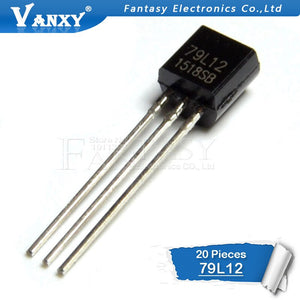 20PCS 79L12 TO92 79L12 TO-92 L79L12 new  voltage regulator IC