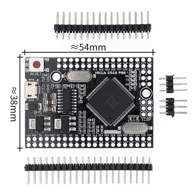 MEGA2560 MEGA 2560 R3 (ATmega2560-16AU CH340G) AVR USB board Development board MEGA2560 for arduino