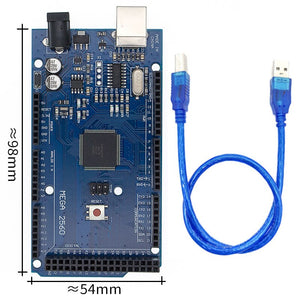 MEGA2560 MEGA 2560 R3 (ATmega2560-16AU CH340G) AVR USB board Development board MEGA2560 for arduino