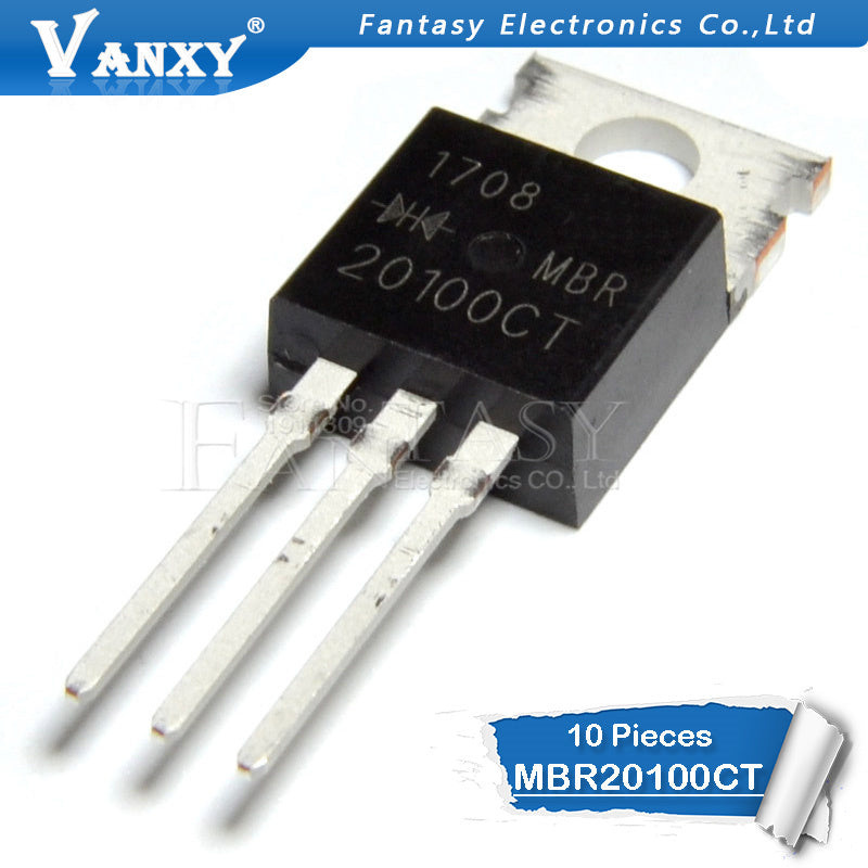 10PCS MBR20100CT TO-220 MBR20100 TO220 20100CT