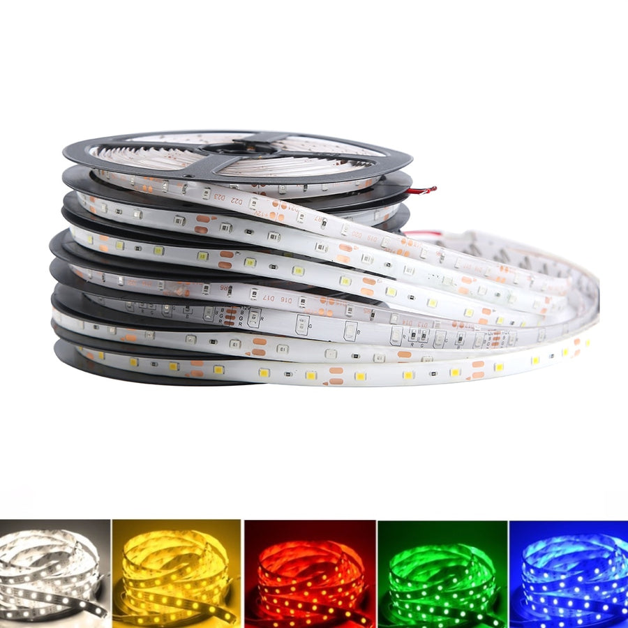 DC 12V LED Strip Light For Led TV Backlight 2835 SMD RGB 1M 2M 3M 4M 5M 12 V 60LED/M Led Strip Tape Lamp Diode LEDs TV Backlight