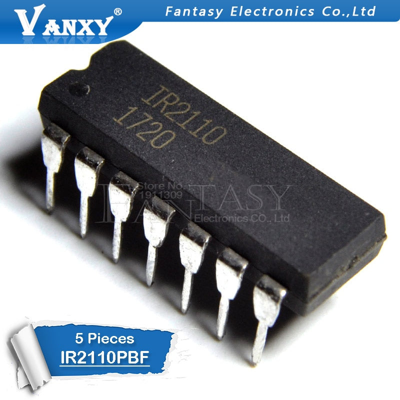 5PCS IR2110PBF DIP14 IR2110 DIP DIP-14 new and original IC