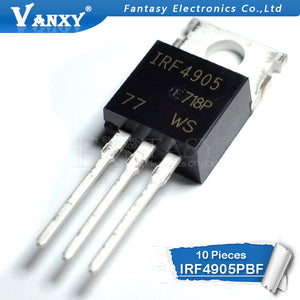 10pcs IRF4905PBF TO220 IRF4905 TO-220 IRF4905P Power MOSFET new and original